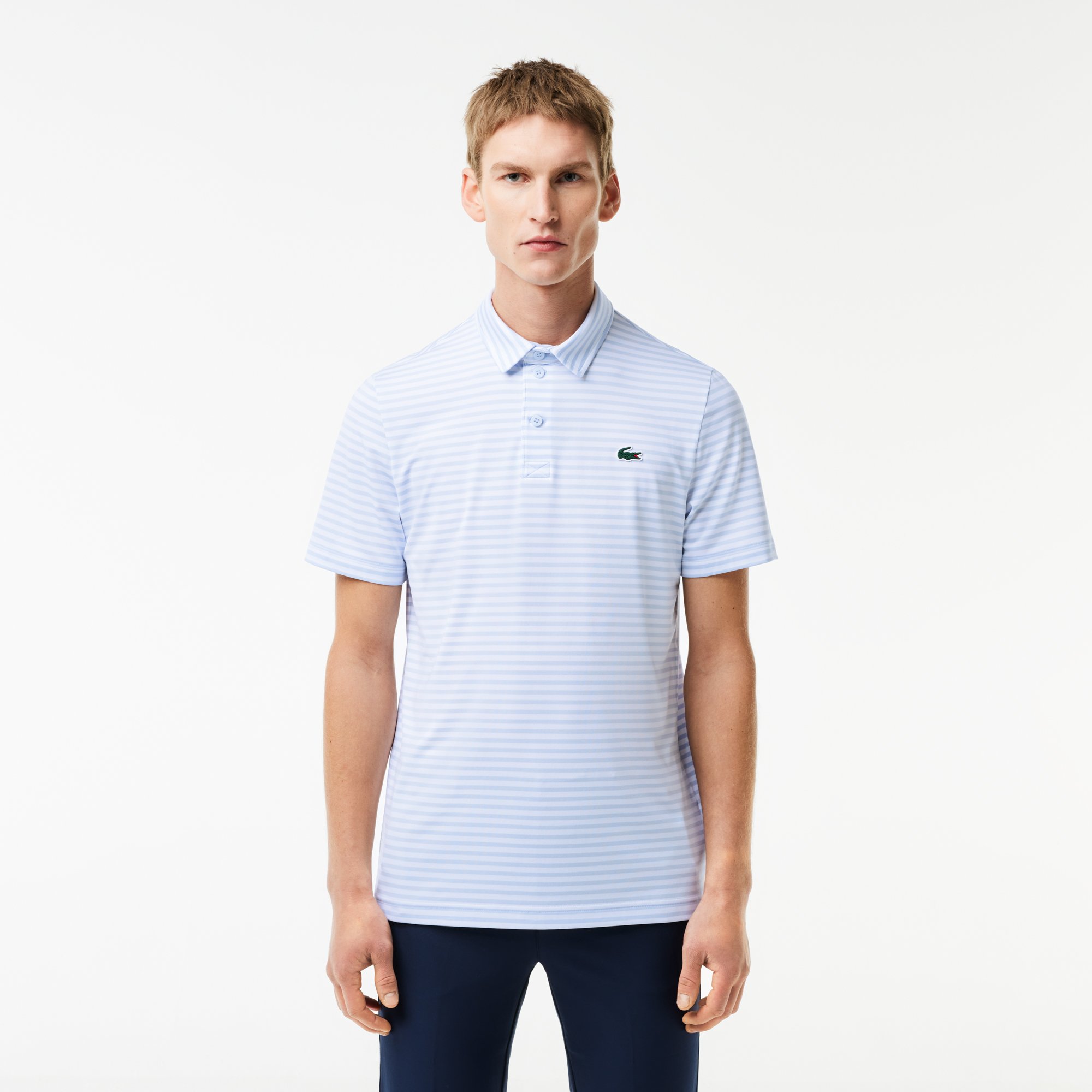 Áo Polo Golf Lacoste Nam Dáng Suông Chống Tia UV