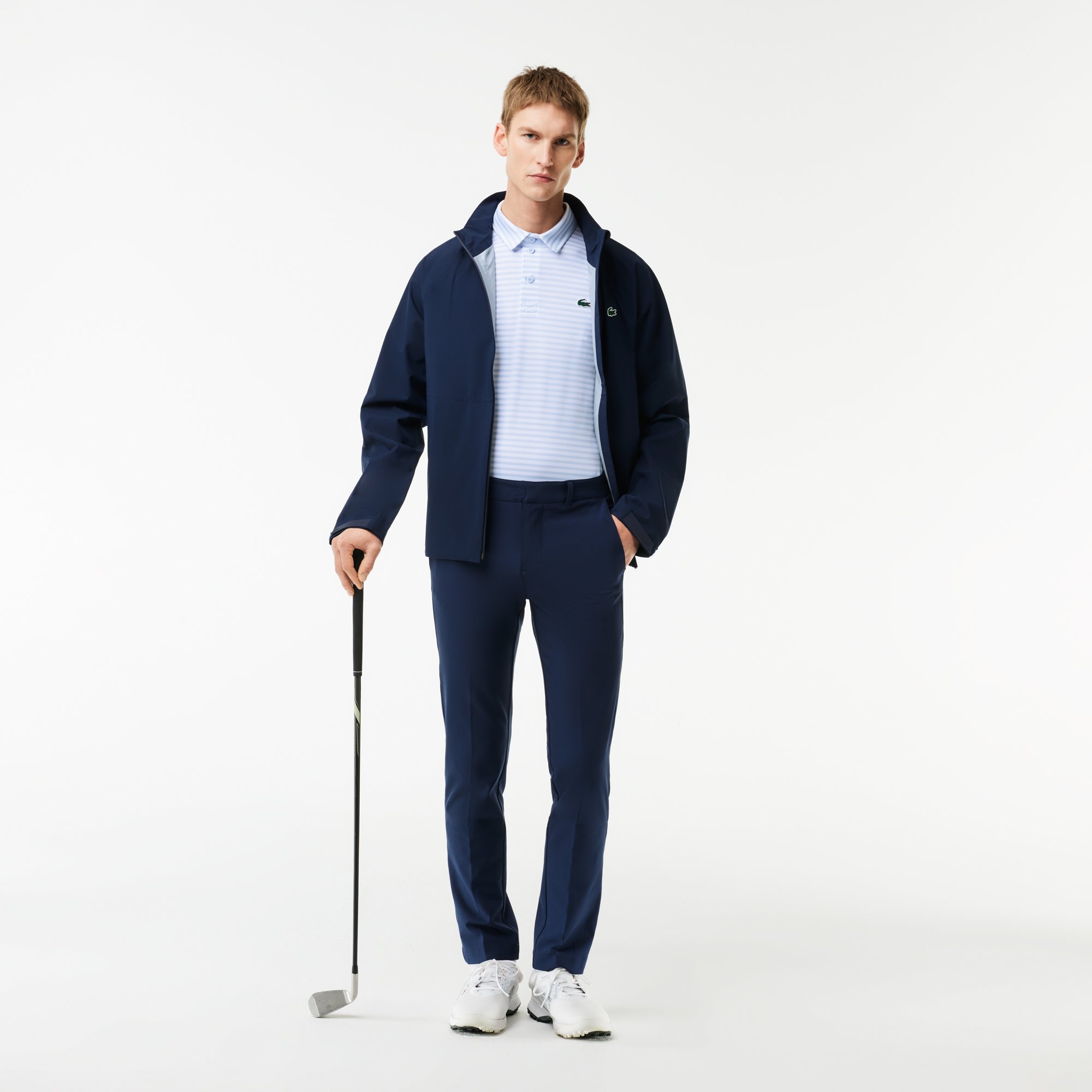 Áo Polo Golf Lacoste Nam Dáng Suông Chống Tia UV