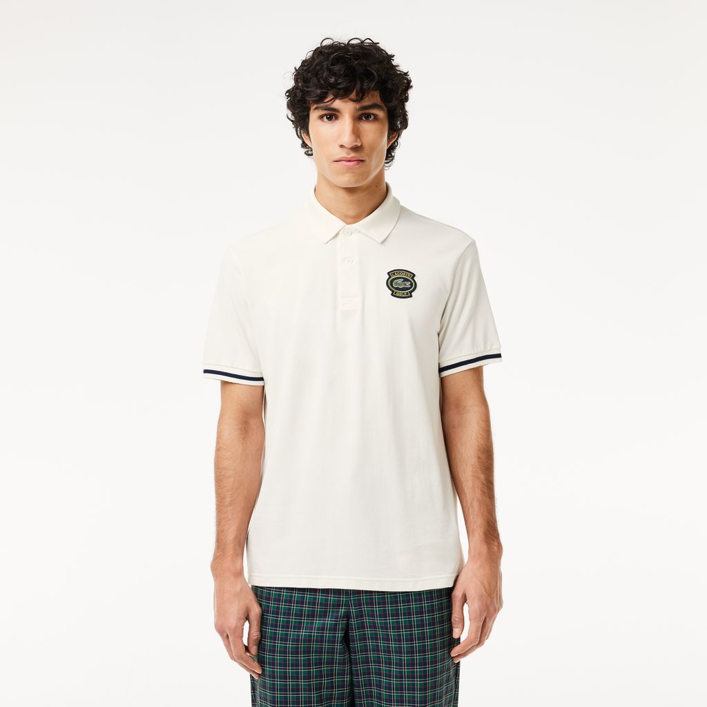 Áo Polo Golf Lacoste Nam Dáng Cổ Điển Chống Tia UV