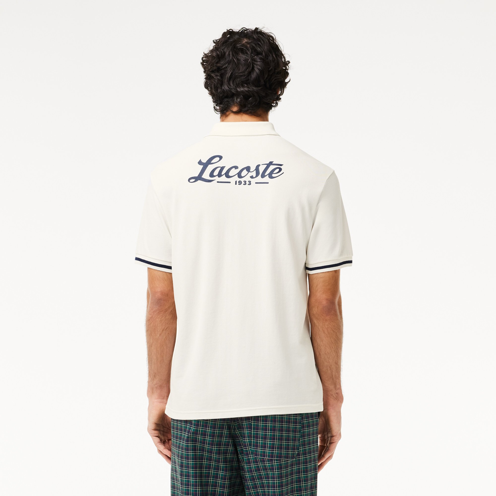 Áo Polo Golf Lacoste Nam Dáng Cổ Điển Chống Tia UV