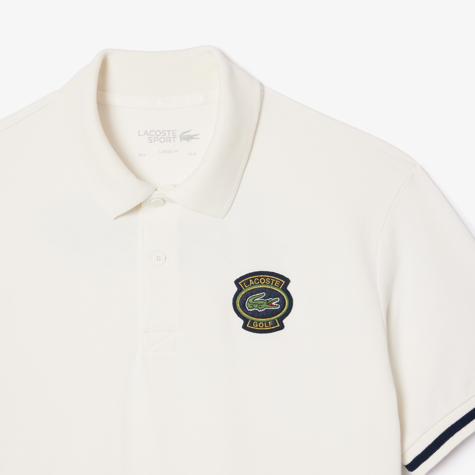 Áo Polo Golf Lacoste Nam Dáng Cổ Điển Chống Tia UV