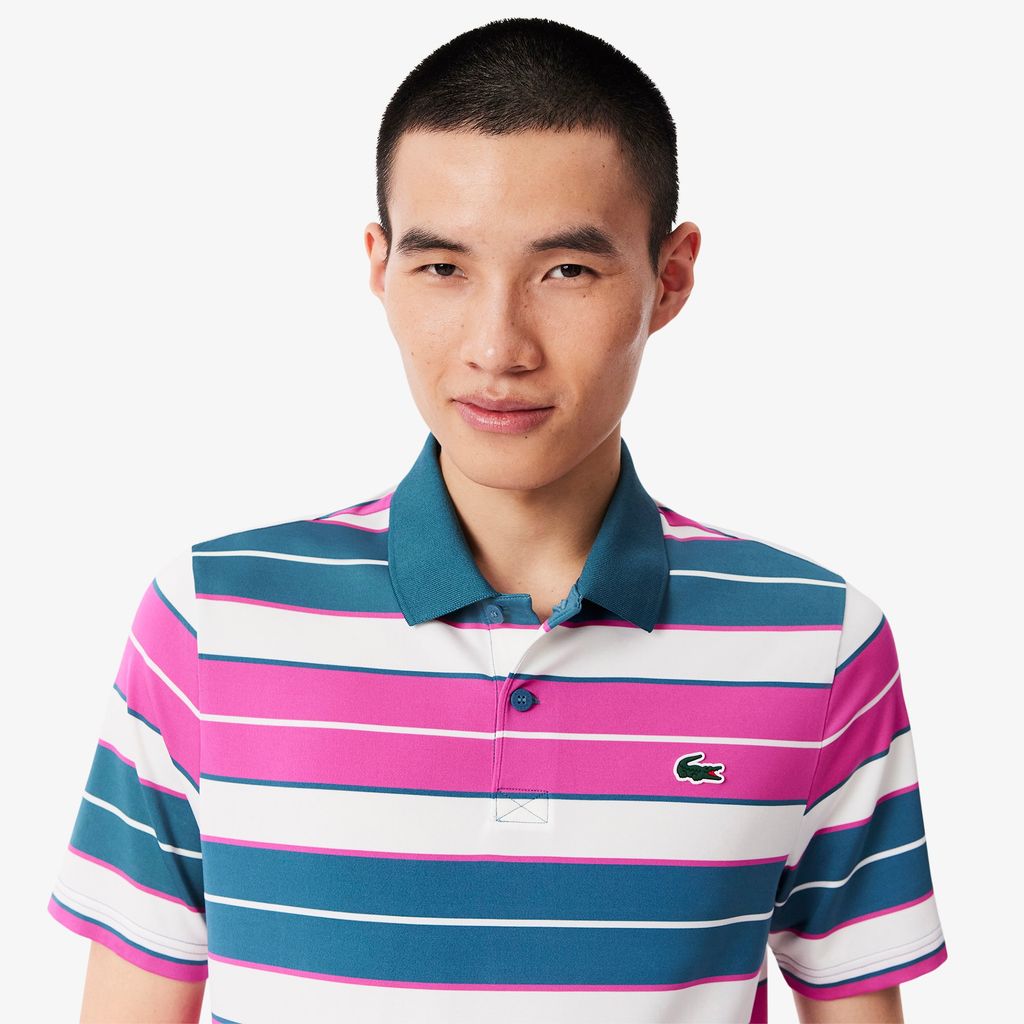 Áo Polo Golf Lacoste Nam Dáng Suông Chống Tia UV
