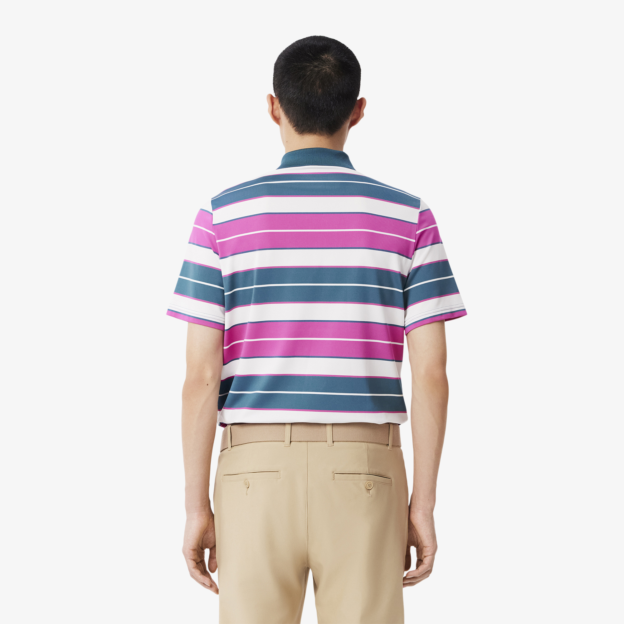 Áo Polo Golf Lacoste Nam Dáng Suông Chống Tia UV