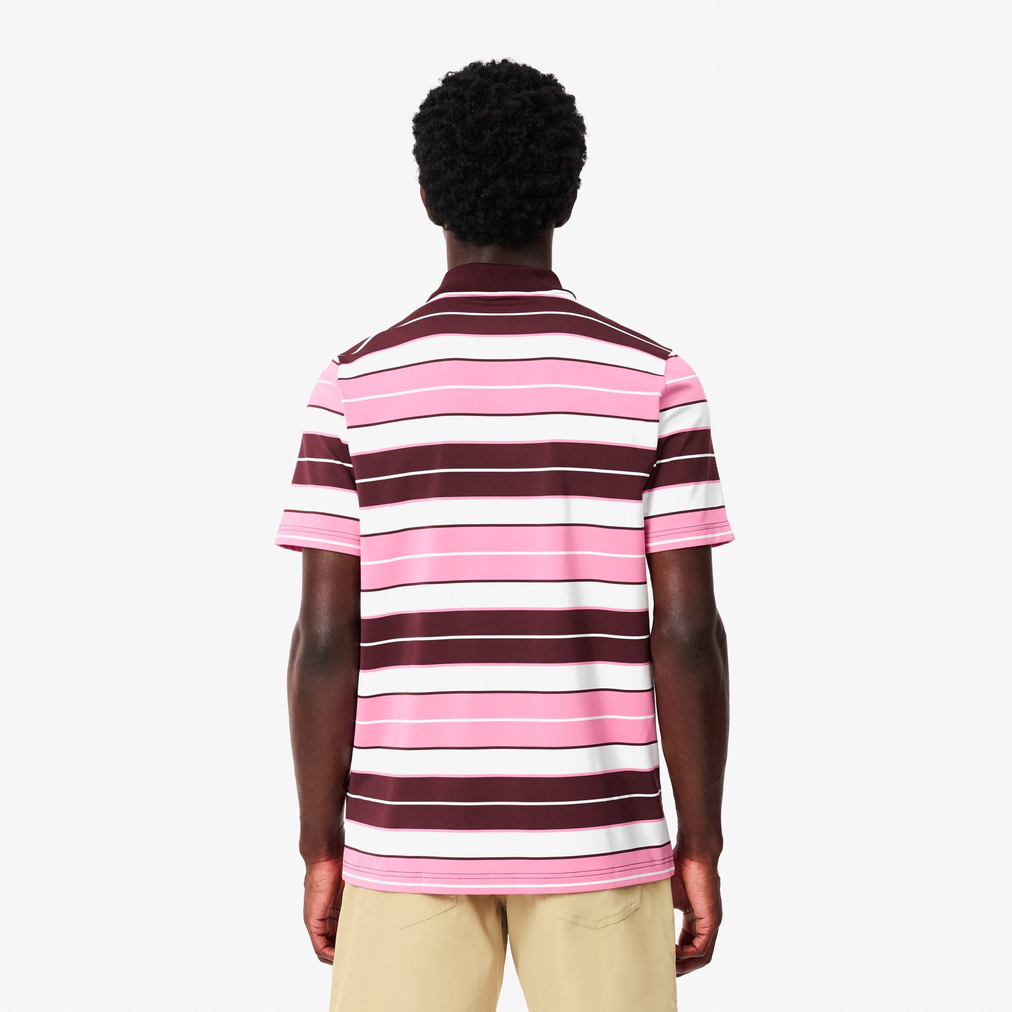 Áo Polo Golf Lacoste Nam Dáng Suông Chống Tia UV