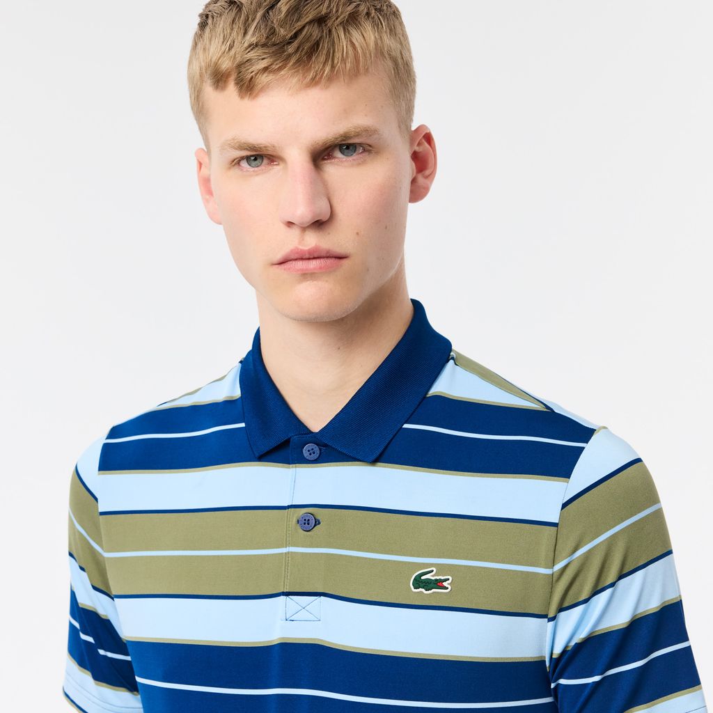 Áo Polo Golf Lacoste Nam Dáng Suông Chống Tia UV