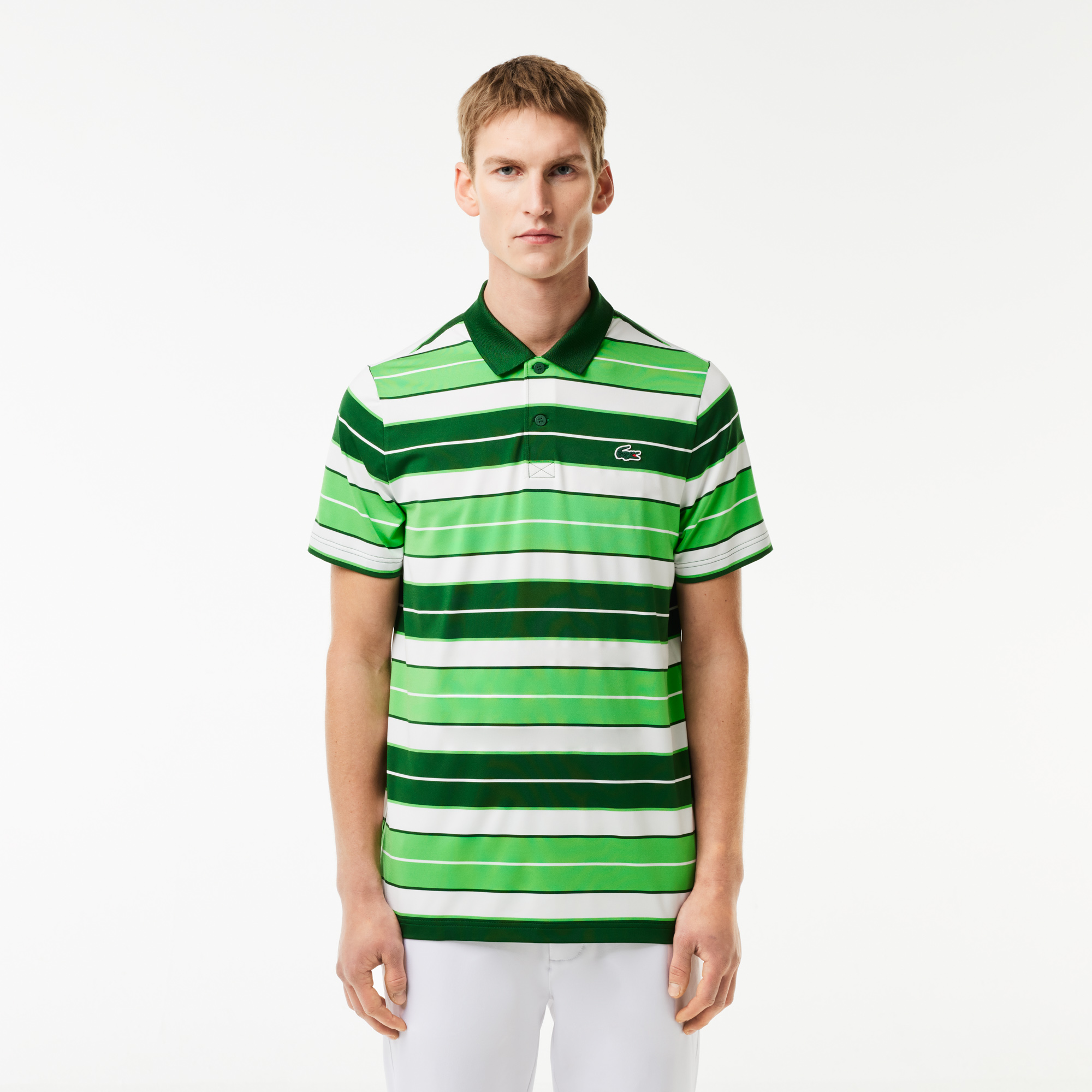 Áo Polo Golf Lacoste Nam Dáng Suông Chống Tia UV