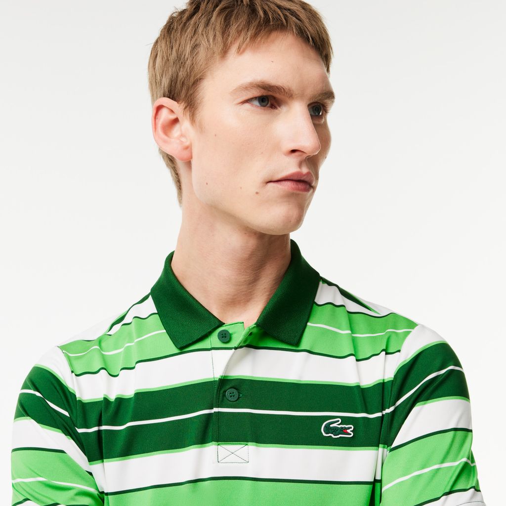 Áo Polo Golf Lacoste Nam Dáng Suông Chống Tia UV