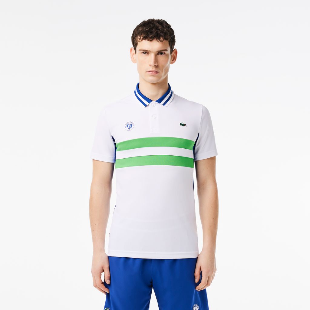 Áo Polo Tennis Lacoste Nam Roland Garros Ôm Dáng Công Nghệ Ultra-Dry