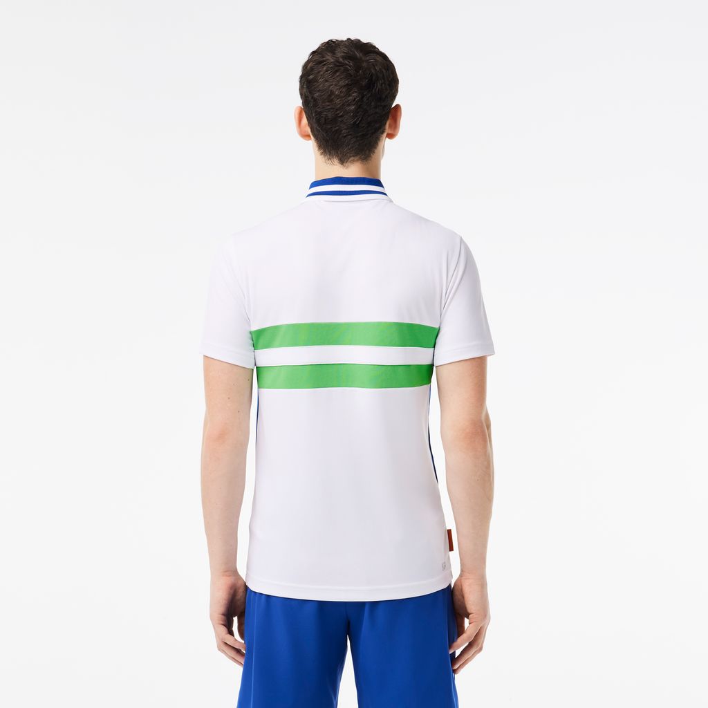 Áo Polo Tennis Lacoste Nam Roland Garros Ôm Dáng Công Nghệ Ultra-Dry