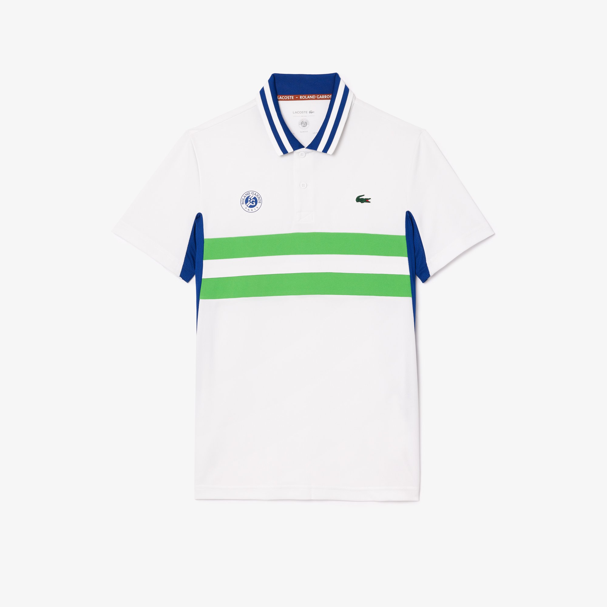 Áo Polo Tennis Lacoste Nam Roland Garros Ôm Dáng Công Nghệ Ultra-Dry