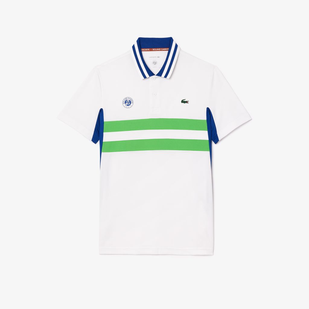 Áo Polo Tennis Lacoste Nam Roland Garros Ôm Dáng Công Nghệ Ultra-Dry
