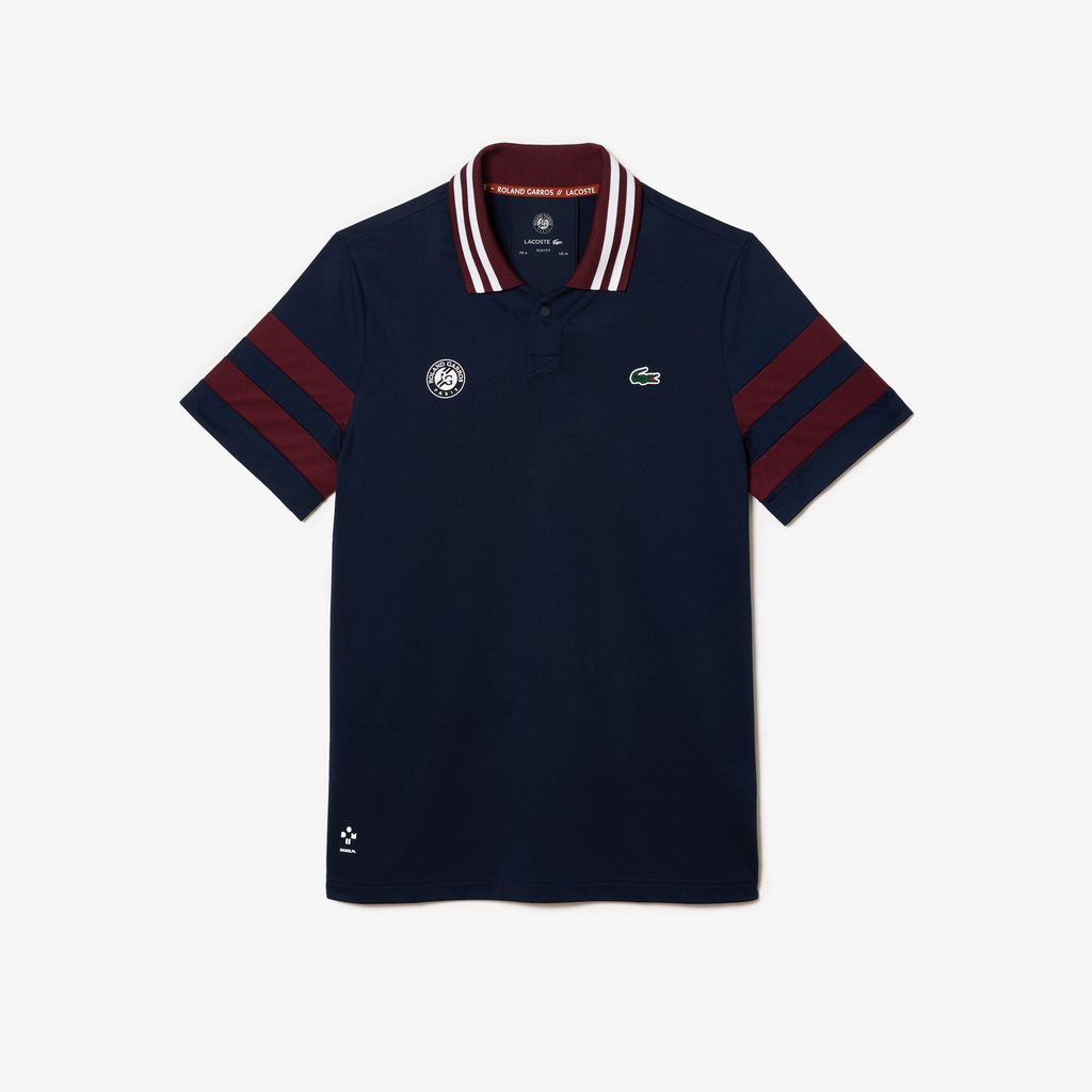 Áo Polo Tennis Lacoste Nam Roland Garros Ôm Dáng Phiên Bản Daniil Medvedev