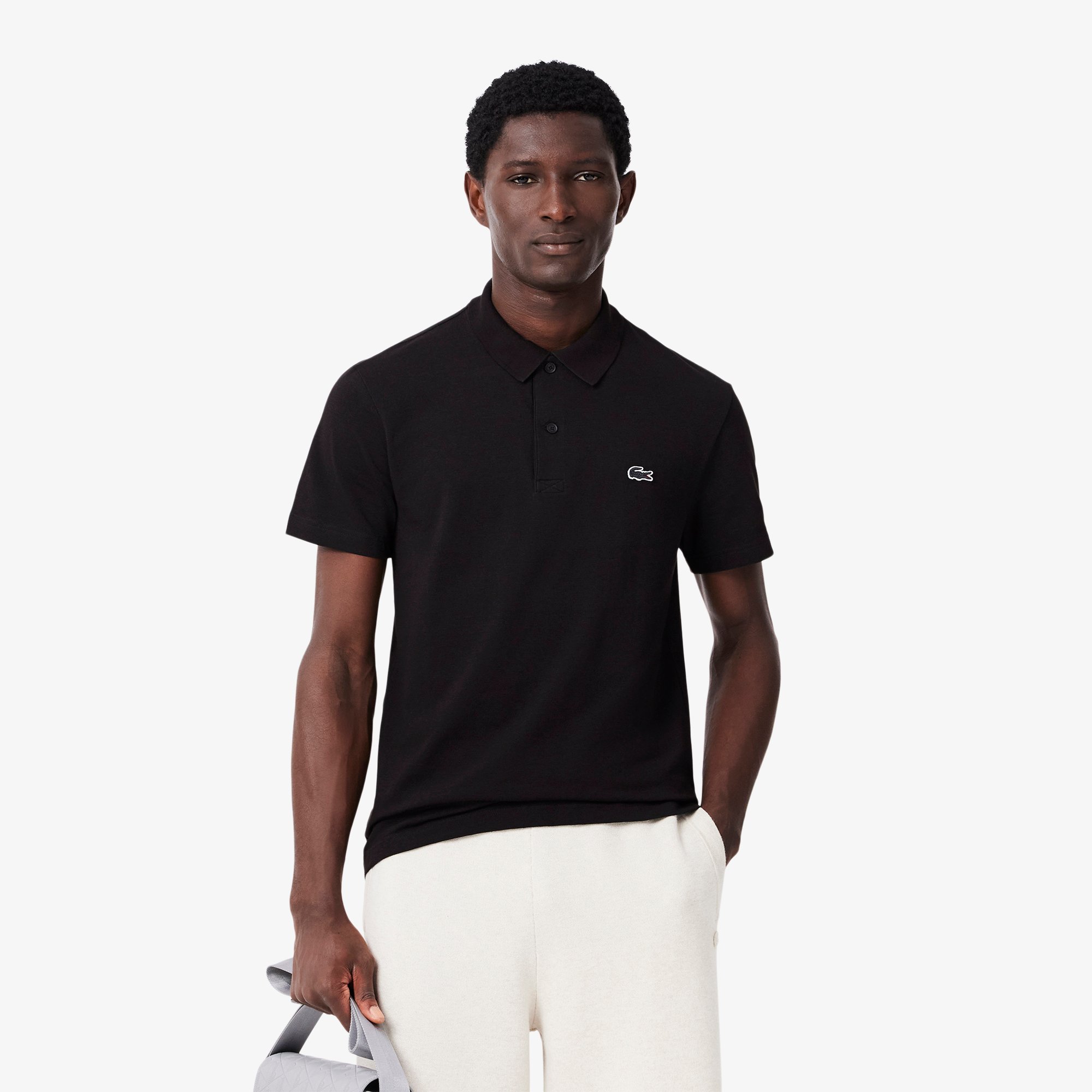 Áo Polo Lacoste Nam Dáng Suông Chất Liệu Cotton