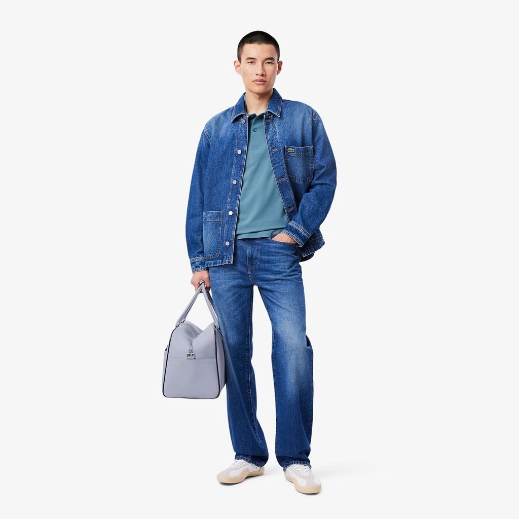 Áo Polo Lacoste Nam Dáng Suông Chất Liệu Cotton
