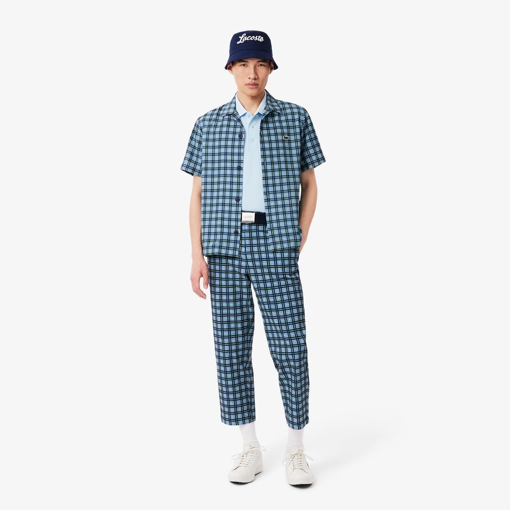 Áo Polo Golf Lacoste Nam Dáng Suông Chống Tia UV