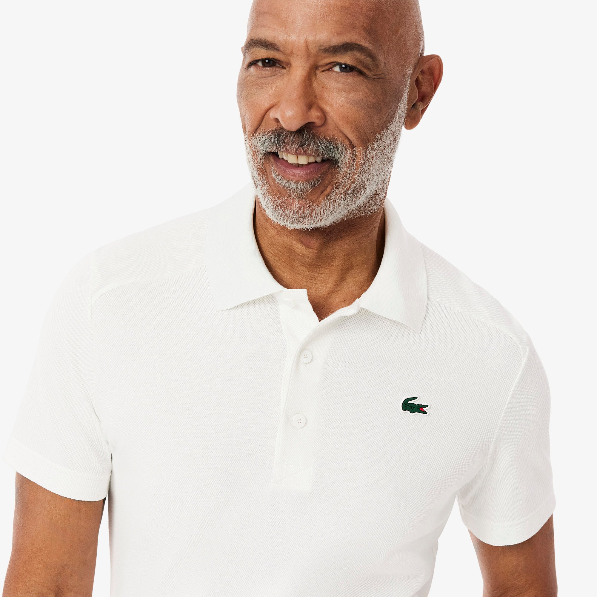 Áo Polo Golf Lacoste Nam Chất Liệu Petit Piques Chống Tia UV