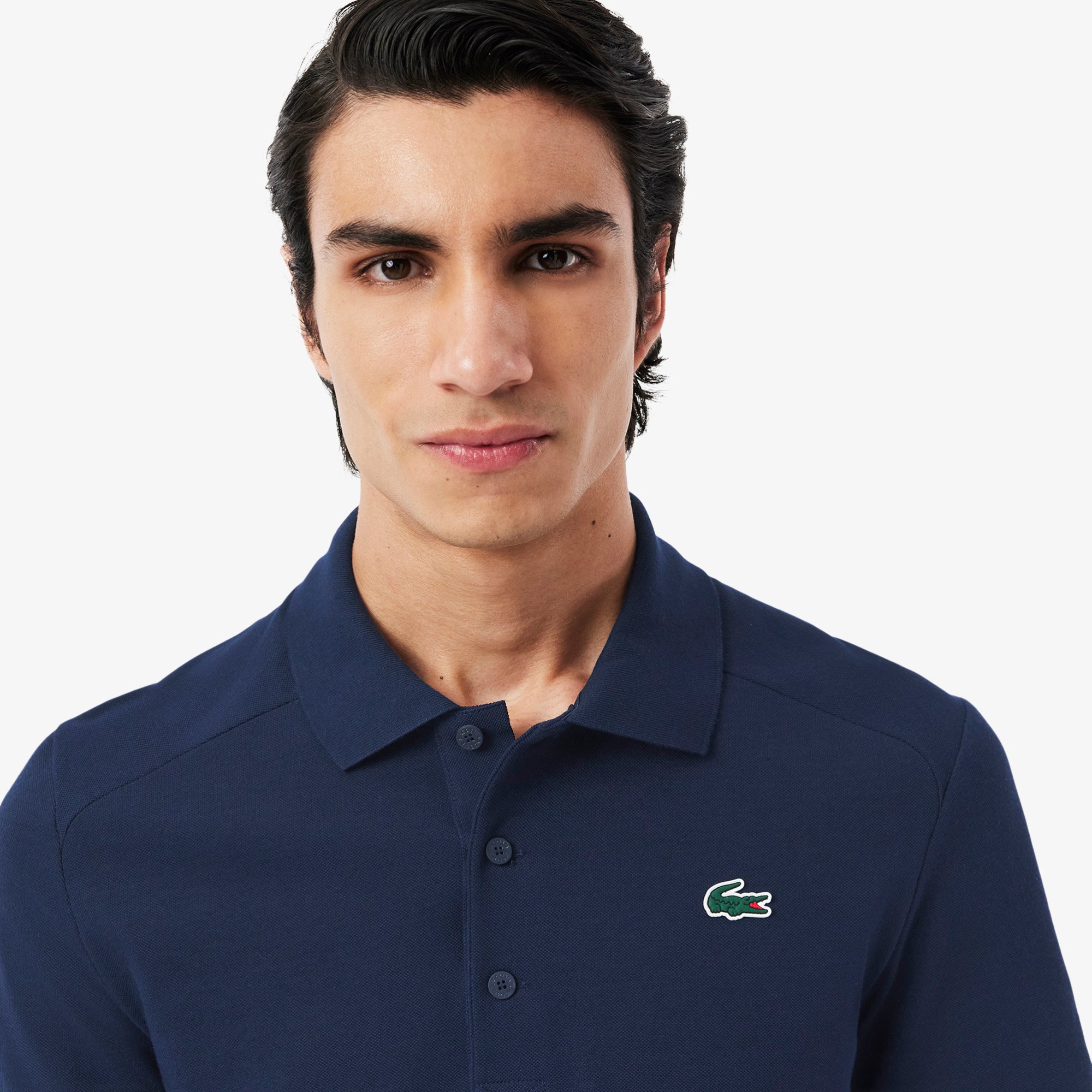 Áo Polo Golf Lacoste Nam Chất Liệu Petit Piques Chống Tia UV