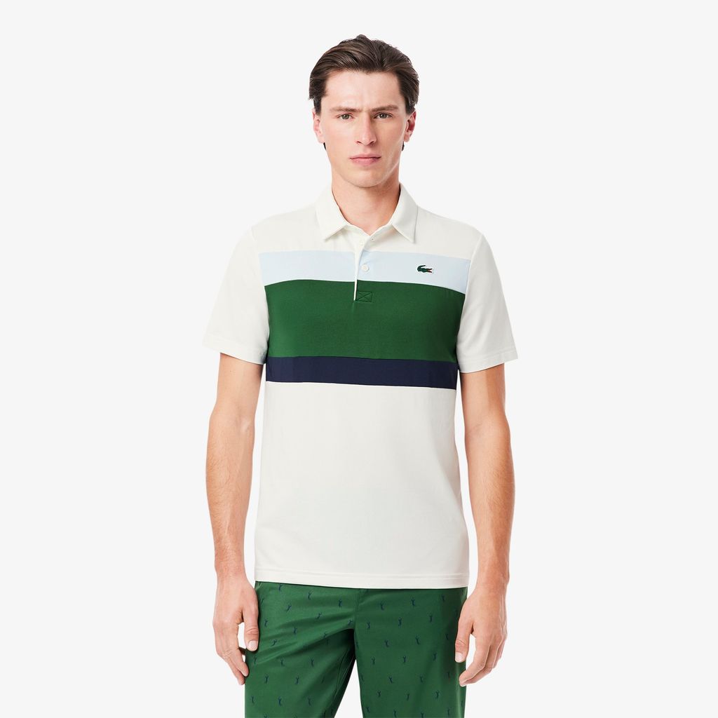 Áo Polo Golf Lacoste Nam Dáng Suông Phối Màu
