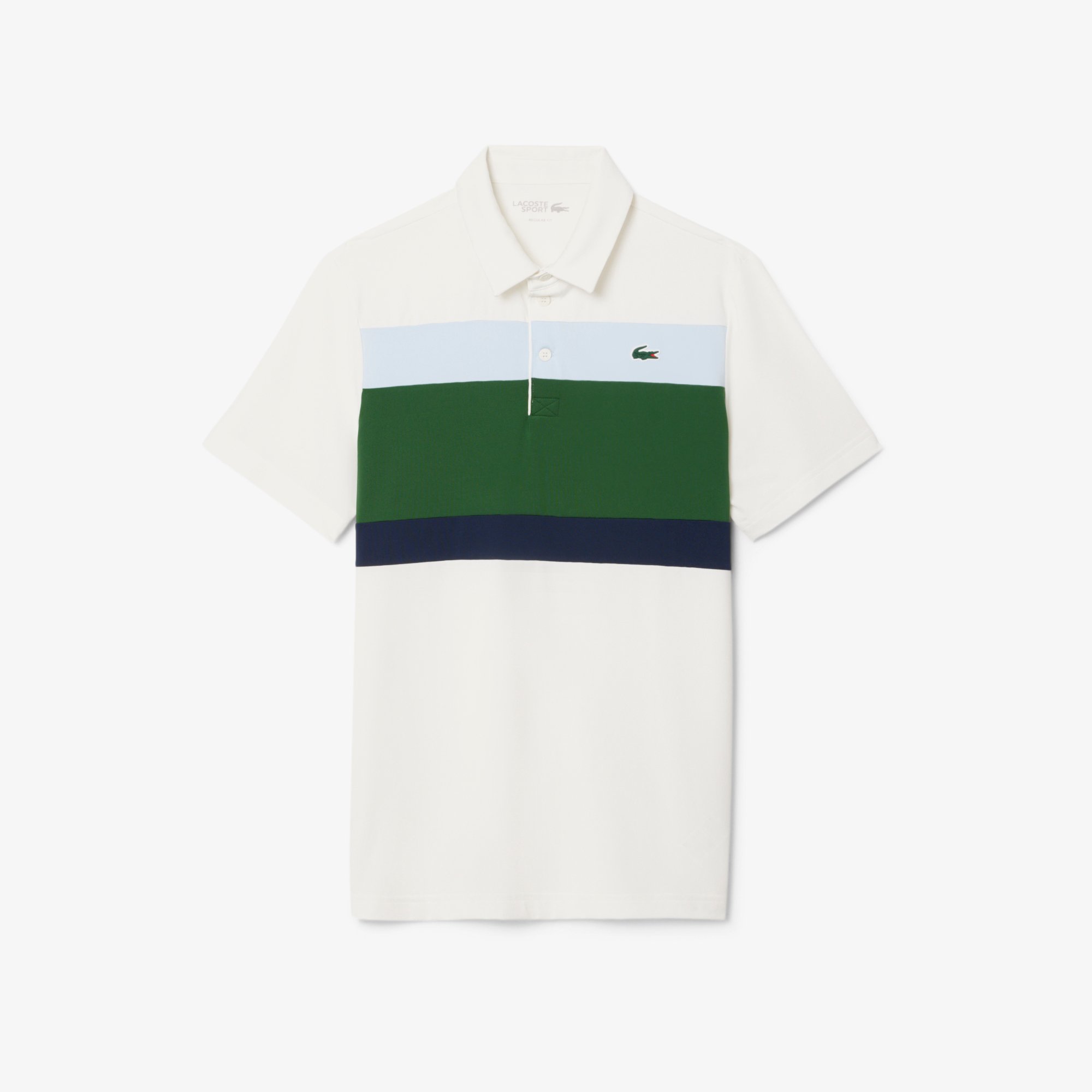 Áo Polo Golf Lacoste Nam Dáng Suông Phối Màu