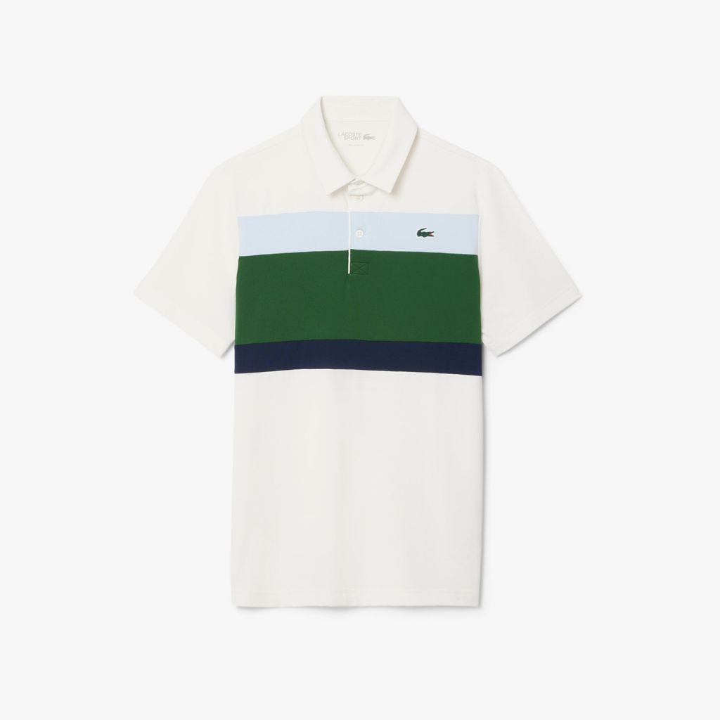 Áo Polo Golf Lacoste Nam Dáng Suông Phối Màu