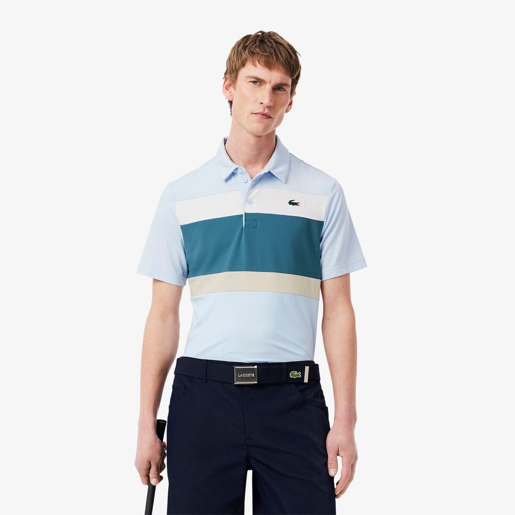 Áo Polo Golf Lacoste Nam Dáng Suông Phối Màu