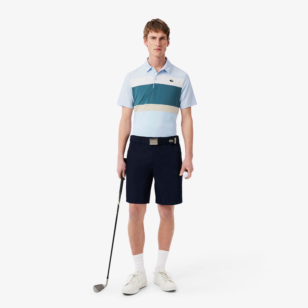 Áo Polo Golf Lacoste Nam Dáng Suông Phối Màu