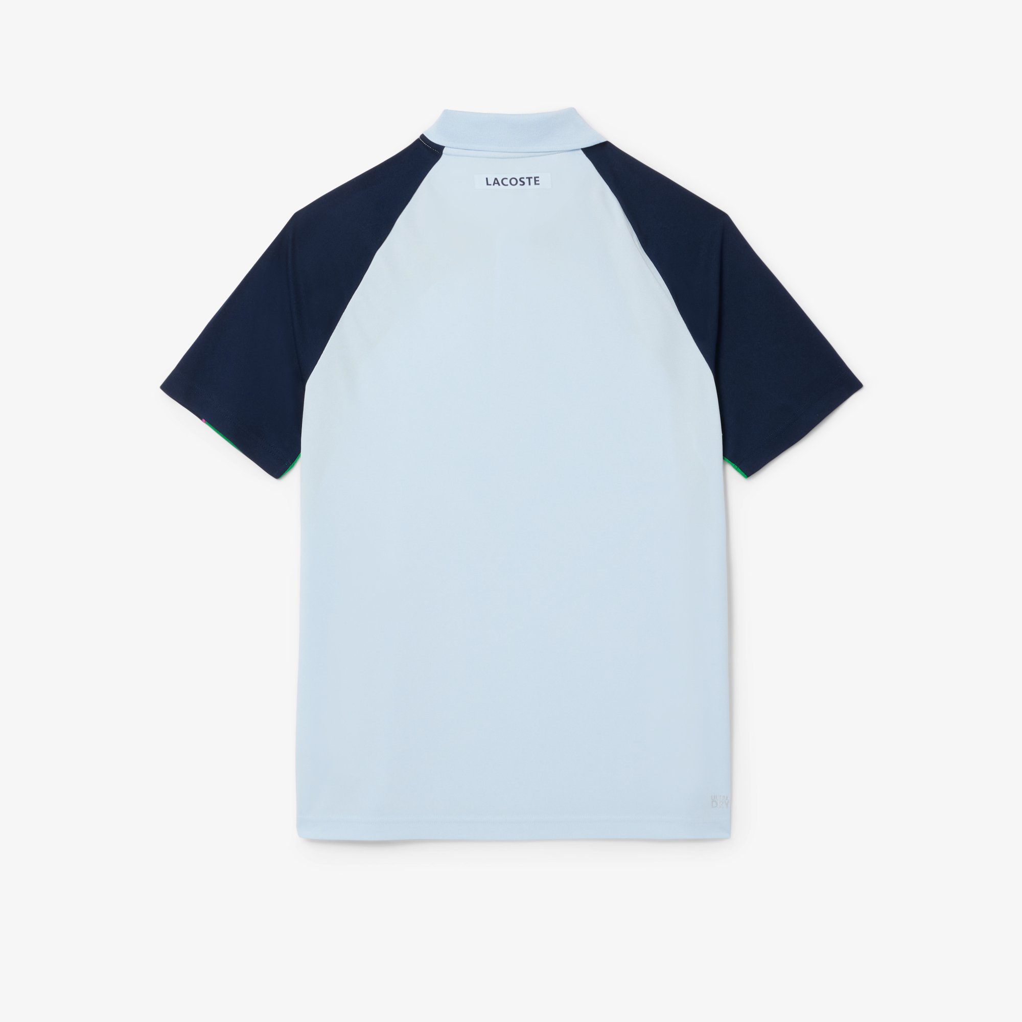 Áo Polo Tennis Lacoste Nam Công Nghệ Ultra Dry Họa Tiết Phối Màu