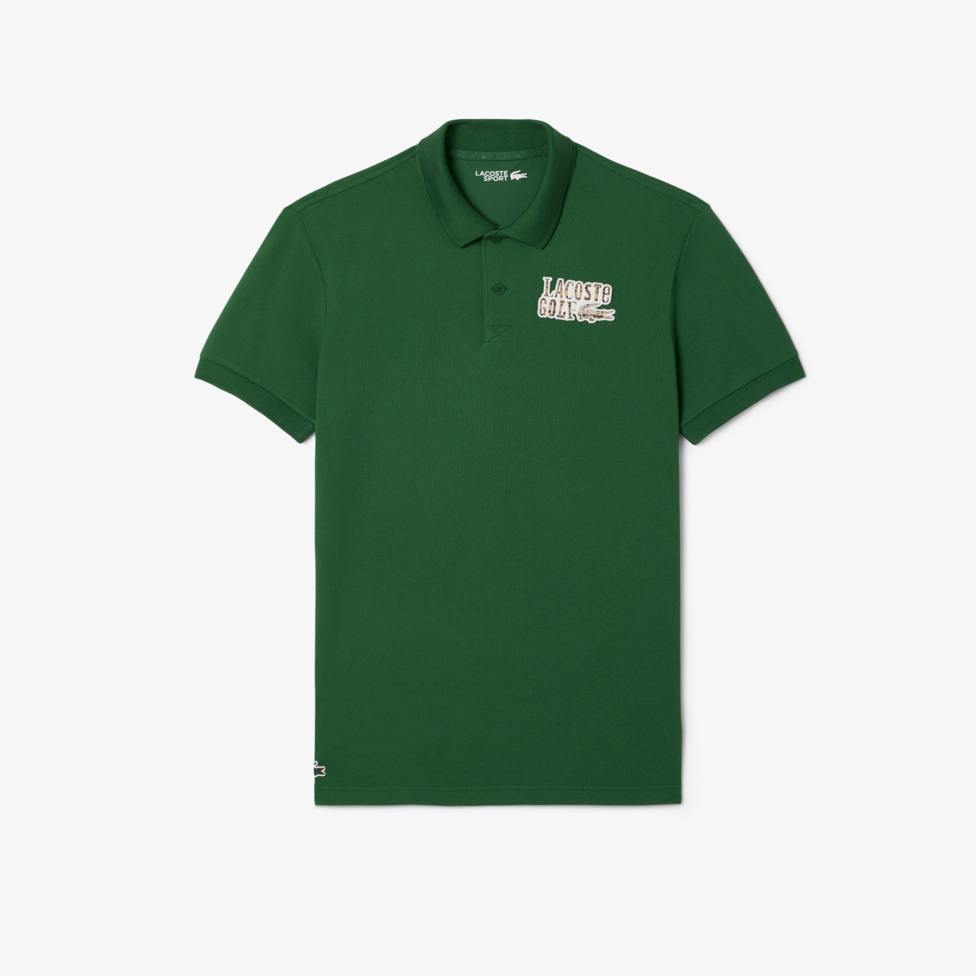Áo Polo Golf Lacoste Nam Chất Liệu Mini-Piqué Dáng Rộng