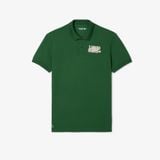 Áo Polo Golf Lacoste Nam Chất Liệu Mini-Piqué Dáng Rộng