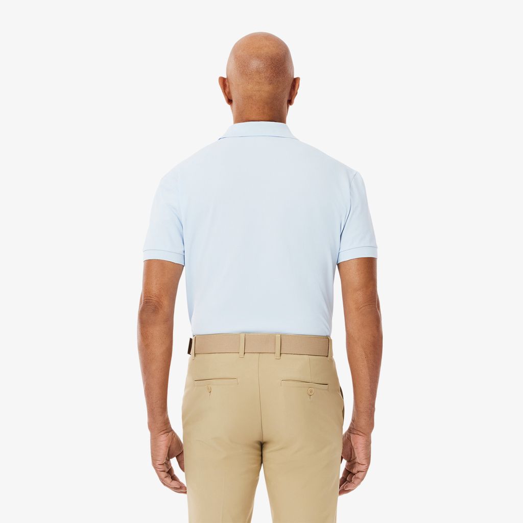 Áo Polo Golf Lacoste Nam Chất Liệu Mini-Piqué Dáng Rộng