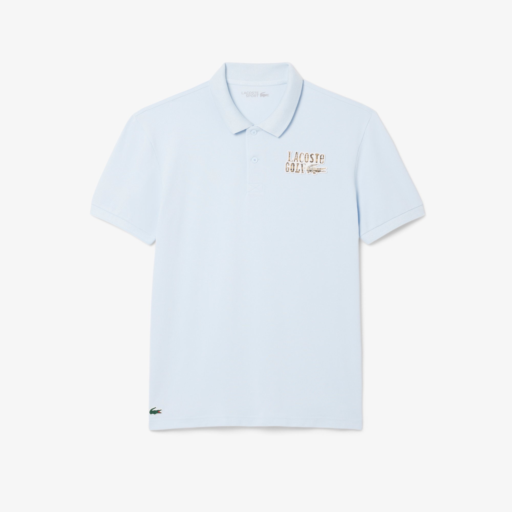 Áo Polo Golf Lacoste Nam Chất Liệu Mini-Piqué Dáng Rộng