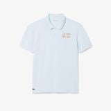 Áo Polo Golf Lacoste Nam Chất Liệu Mini-Piqué Dáng Rộng