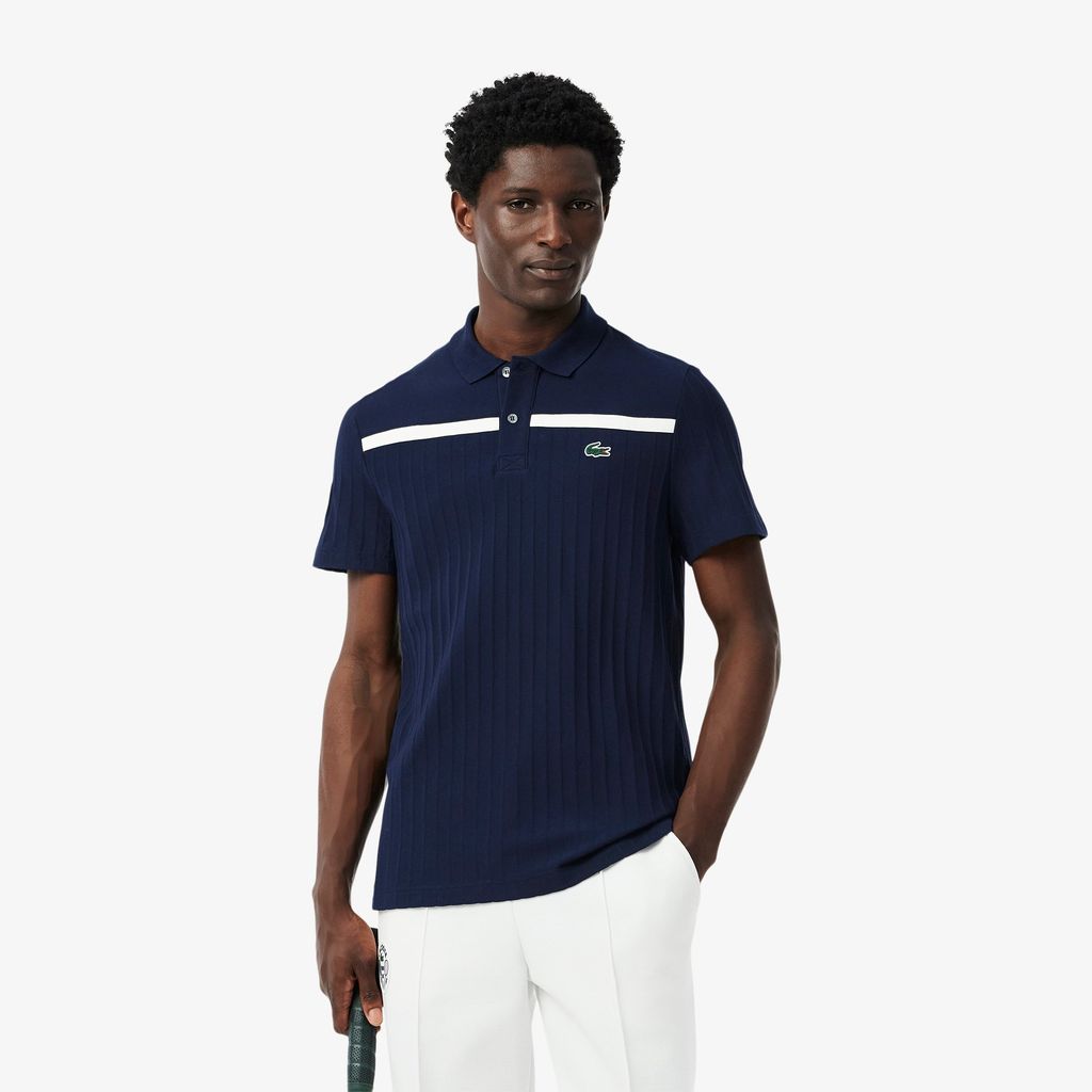 Áo Polo Tennis Lacoste Nam Heritage Công Nghệ Ultra Dry Có Thương Hiệu Nổi Bật
