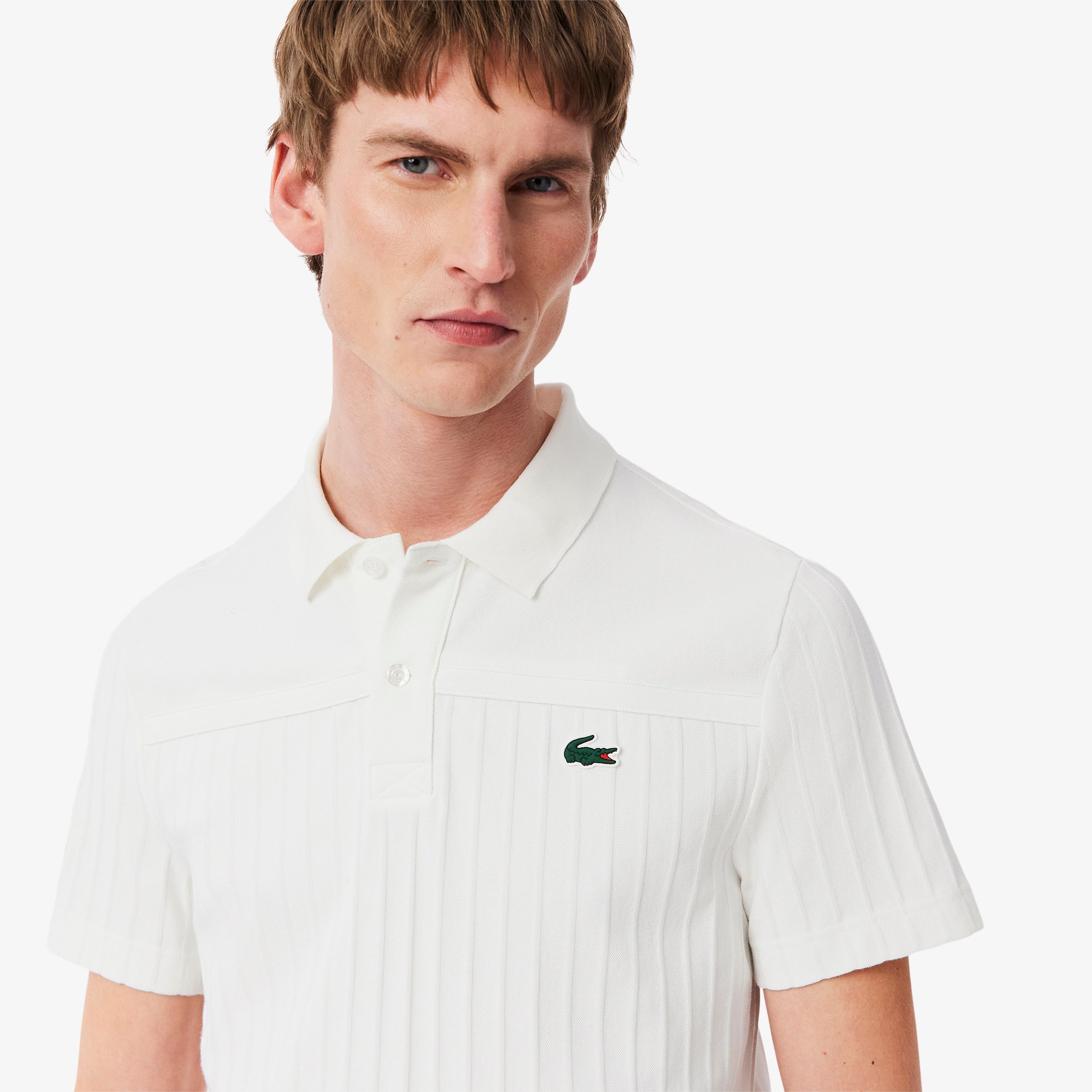 Áo Polo Tennis Lacoste Nam Heritage Công Nghệ Ultra Dry Có Thương Hiệu Nổi Bật