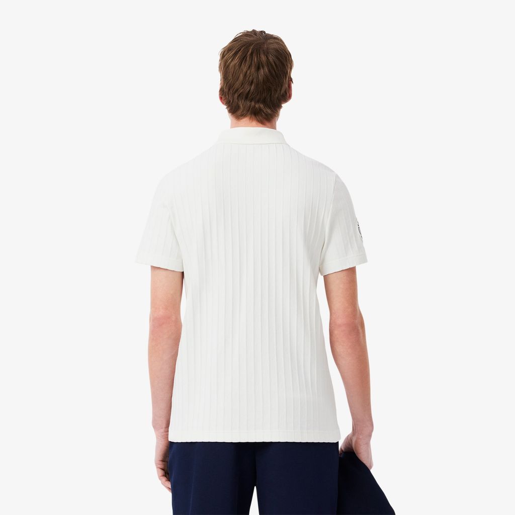 Áo Polo Tennis Lacoste Nam Heritage Công Nghệ Ultra Dry Có Thương Hiệu Nổi Bật