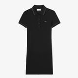 Đầm Polo Lacoste Nữ Ôm Dáng Chất Liệu Piqué Co Giãn