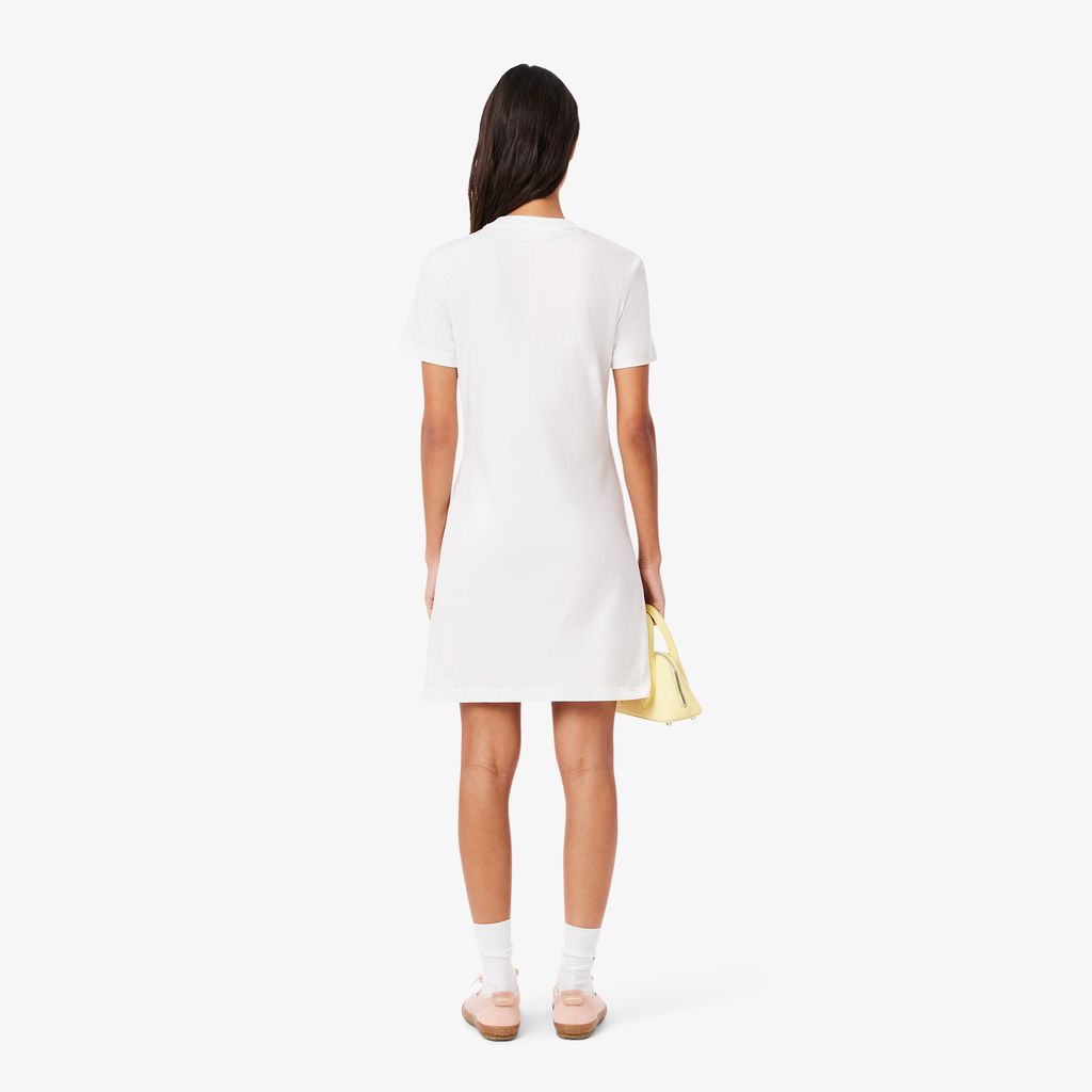 Đầm Thun Lacoste Nữ Xếp Ly