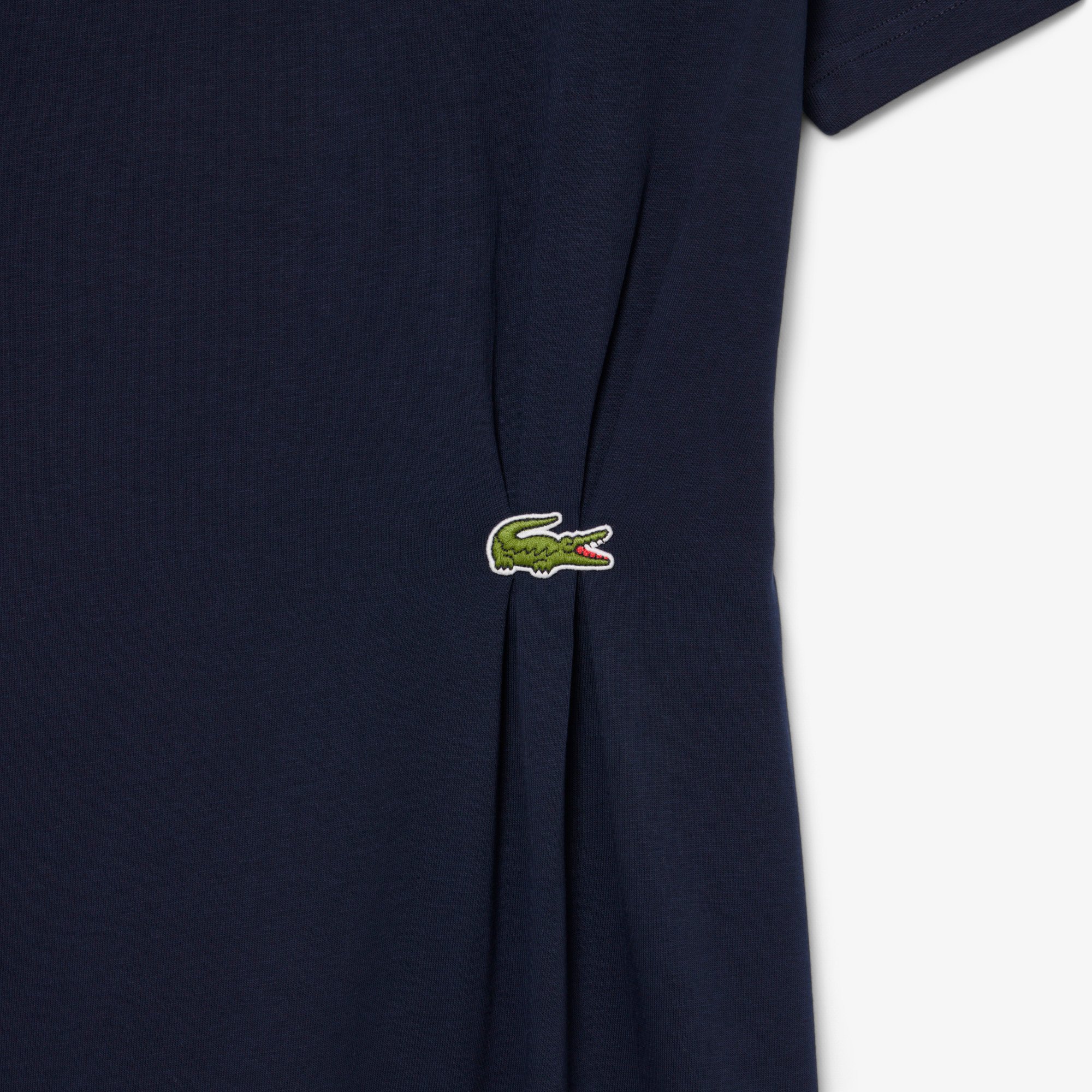 Đầm Thun Lacoste Nữ Xếp Ly