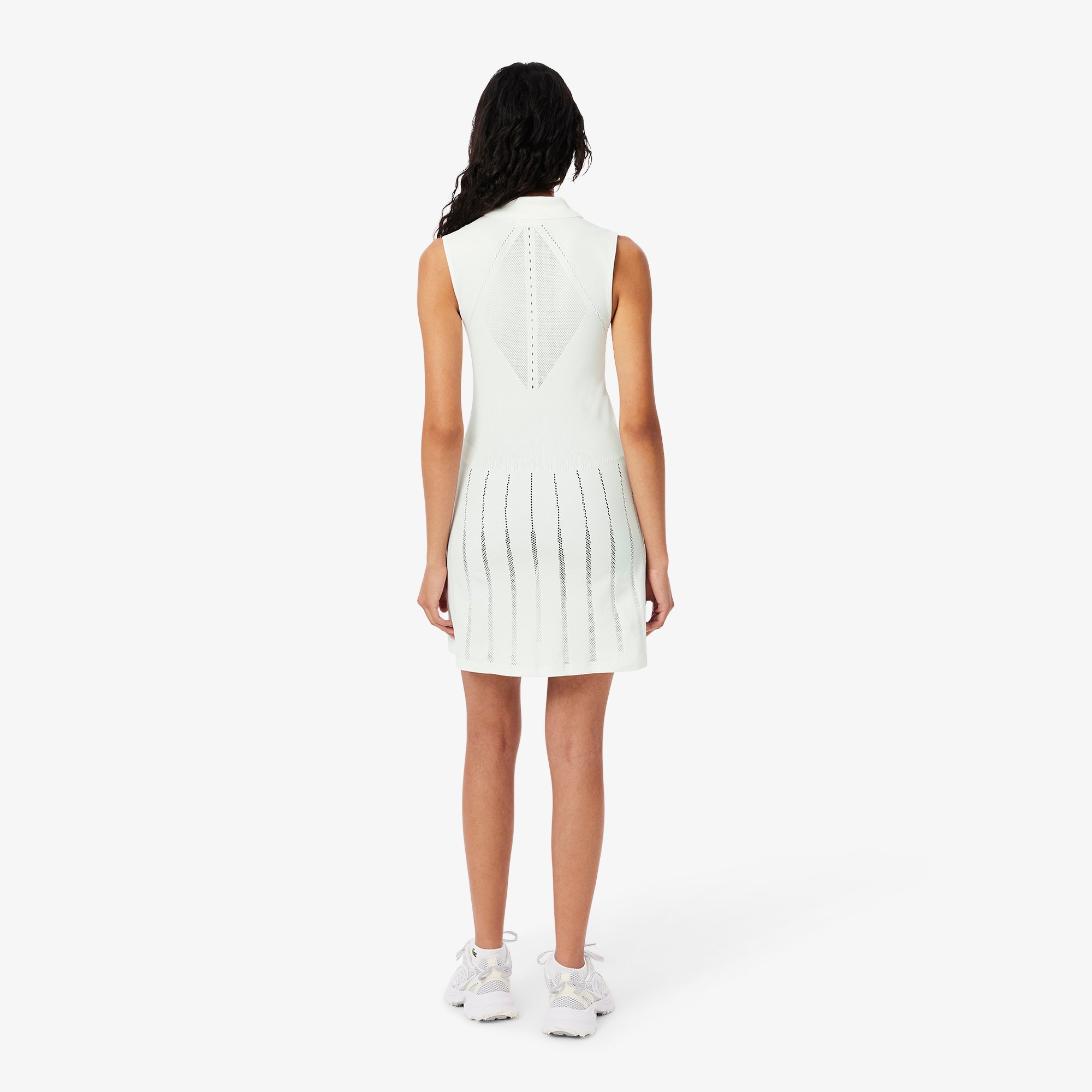 Đầm Và Quần Ngắn Tennis Lacoste Nữ Chất Liệu Co Giãn