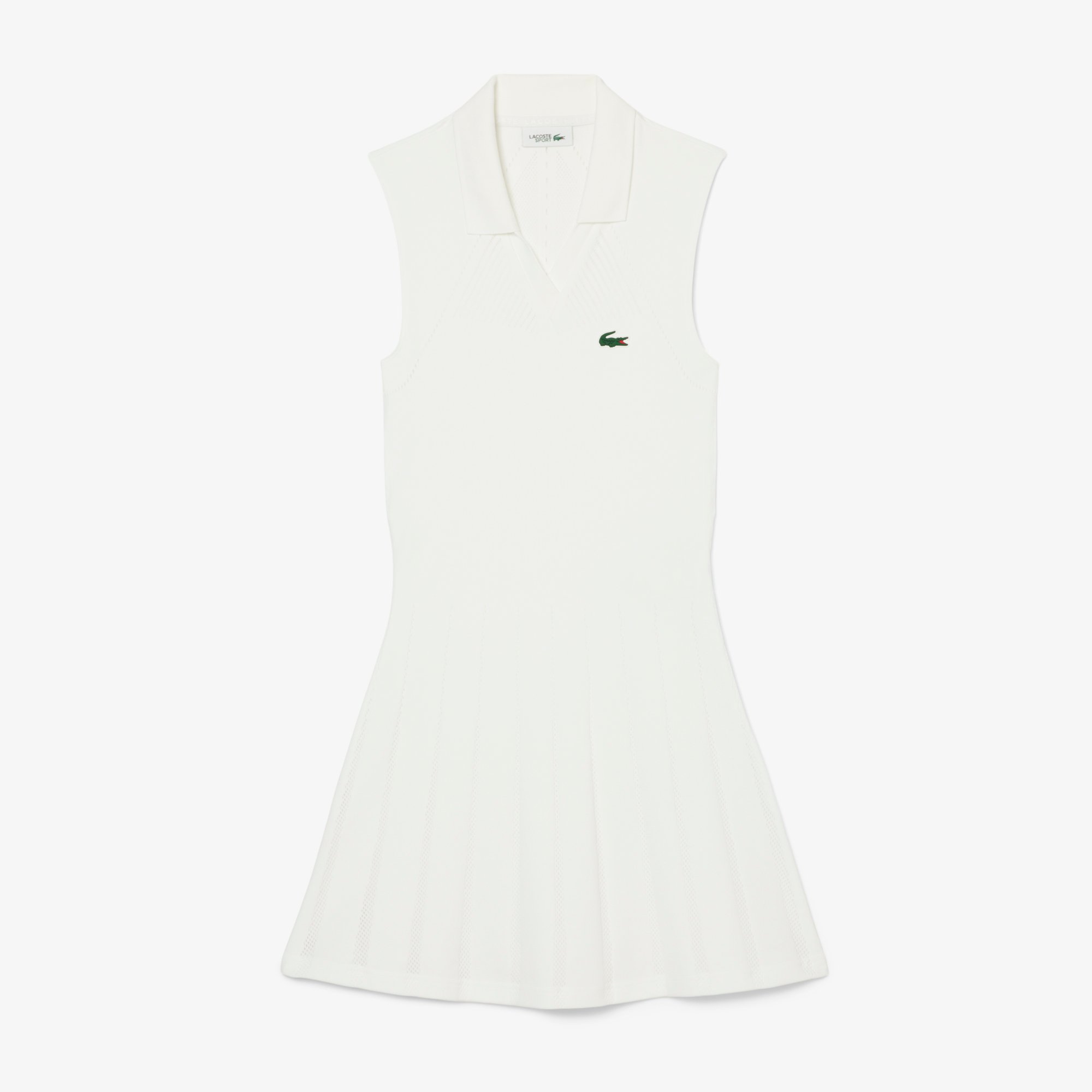 Đầm Và Quần Ngắn Tennis Lacoste Nữ Chất Liệu Co Giãn