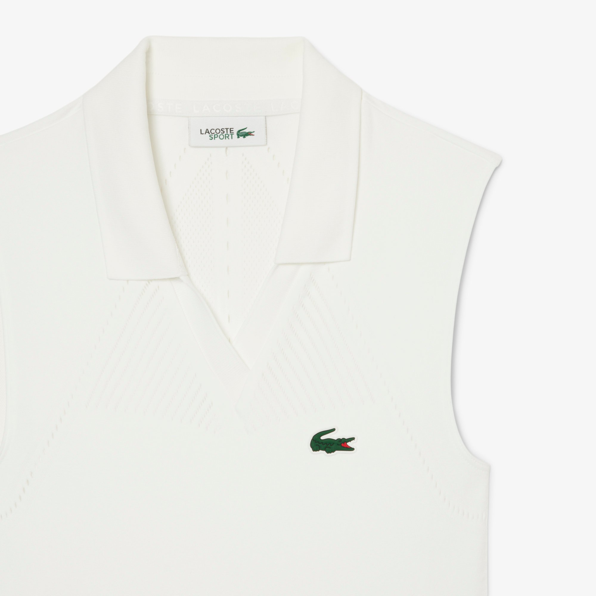 Đầm Và Quần Ngắn Tennis Lacoste Nữ Chất Liệu Co Giãn
