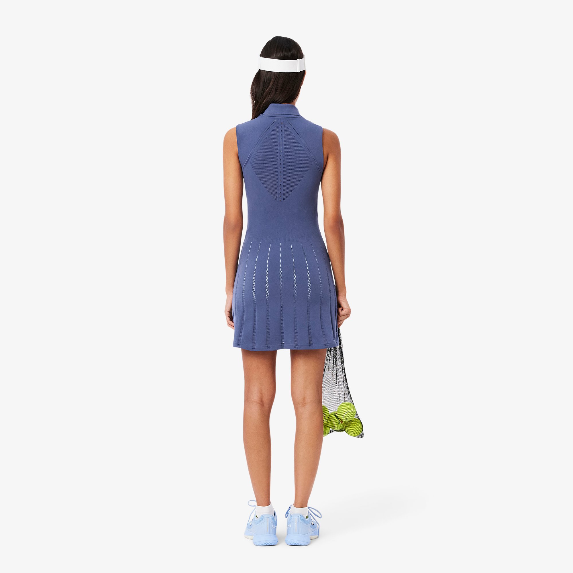 Đầm Và Quần Ngắn Tennis Lacoste Nữ Chất Liệu Co Giãn