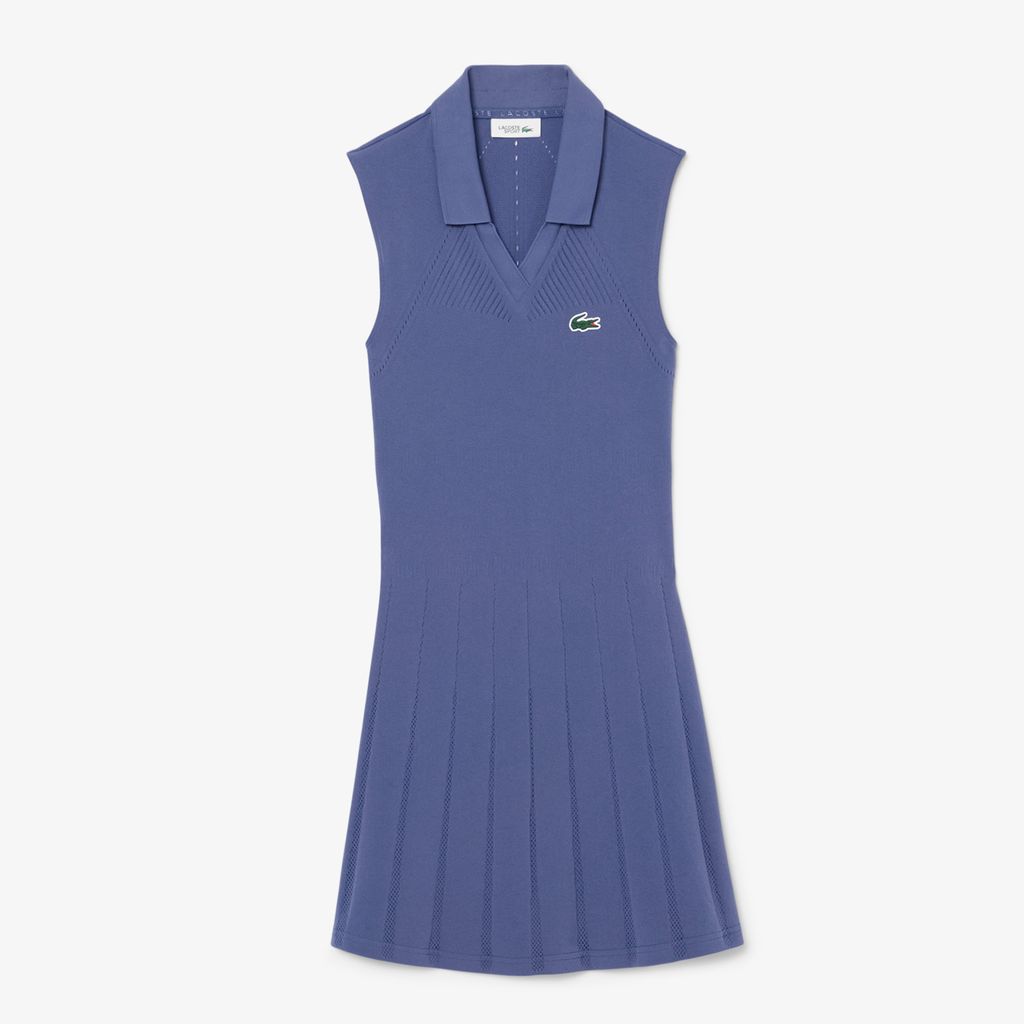 Đầm Và Quần Ngắn Tennis Lacoste Nữ Chất Liệu Co Giãn