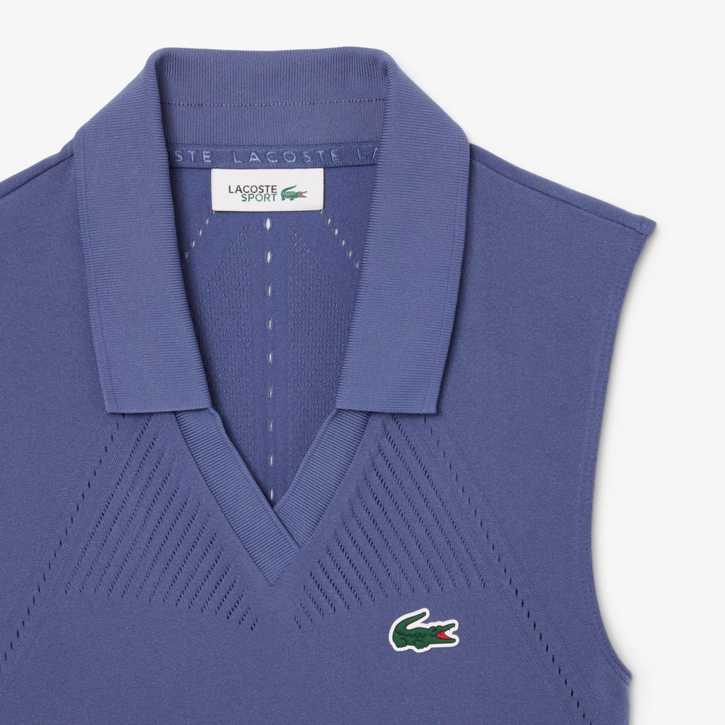 Đầm Và Quần Ngắn Tennis Lacoste Nữ Chất Liệu Co Giãn