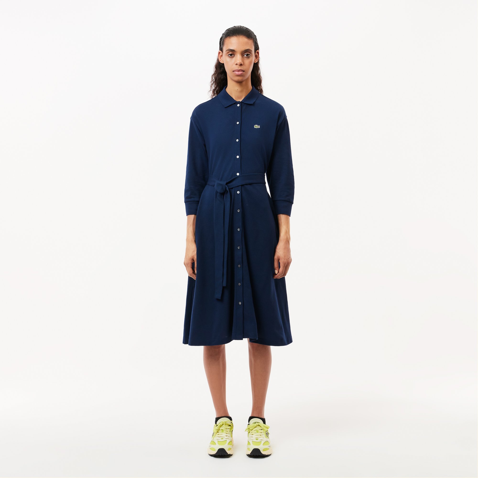 Đầm Polo Lacoste Nữ Piqué Dáng Rộng