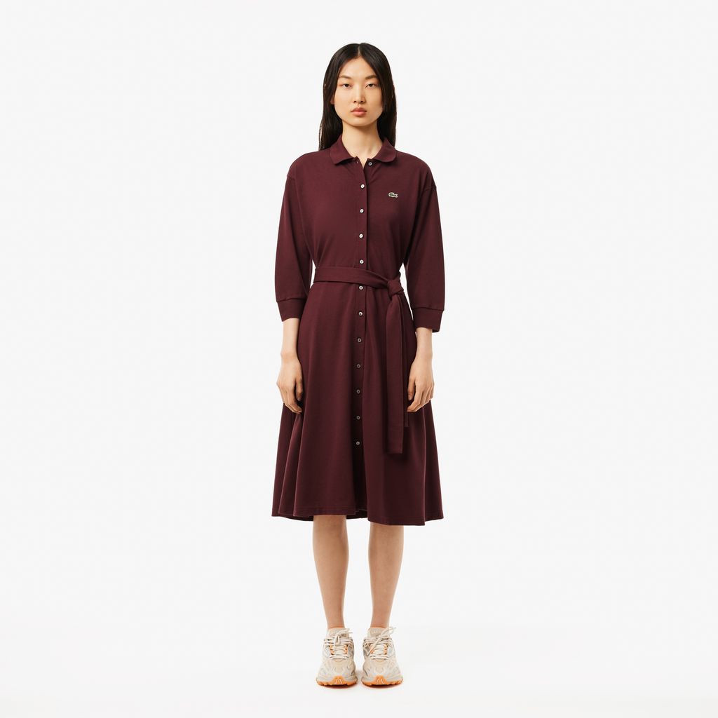 Đầm Polo Lacoste Nữ Piqué Dáng Rộng