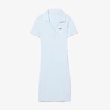Đầm Polo Lacoste Nữ Cổ V Chất Liệu Cotton