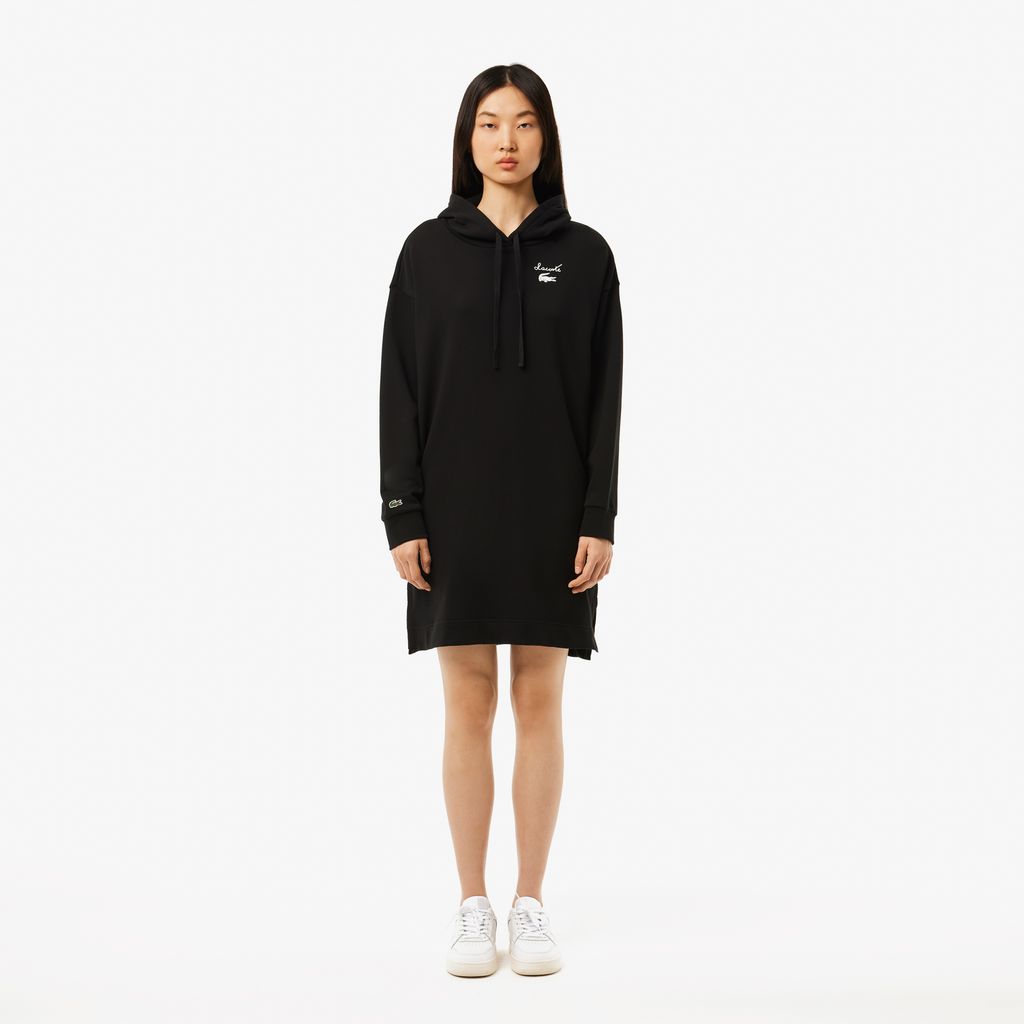 Đầm Thun Lacoste Nữ Oversize Chất Liệu Fleece