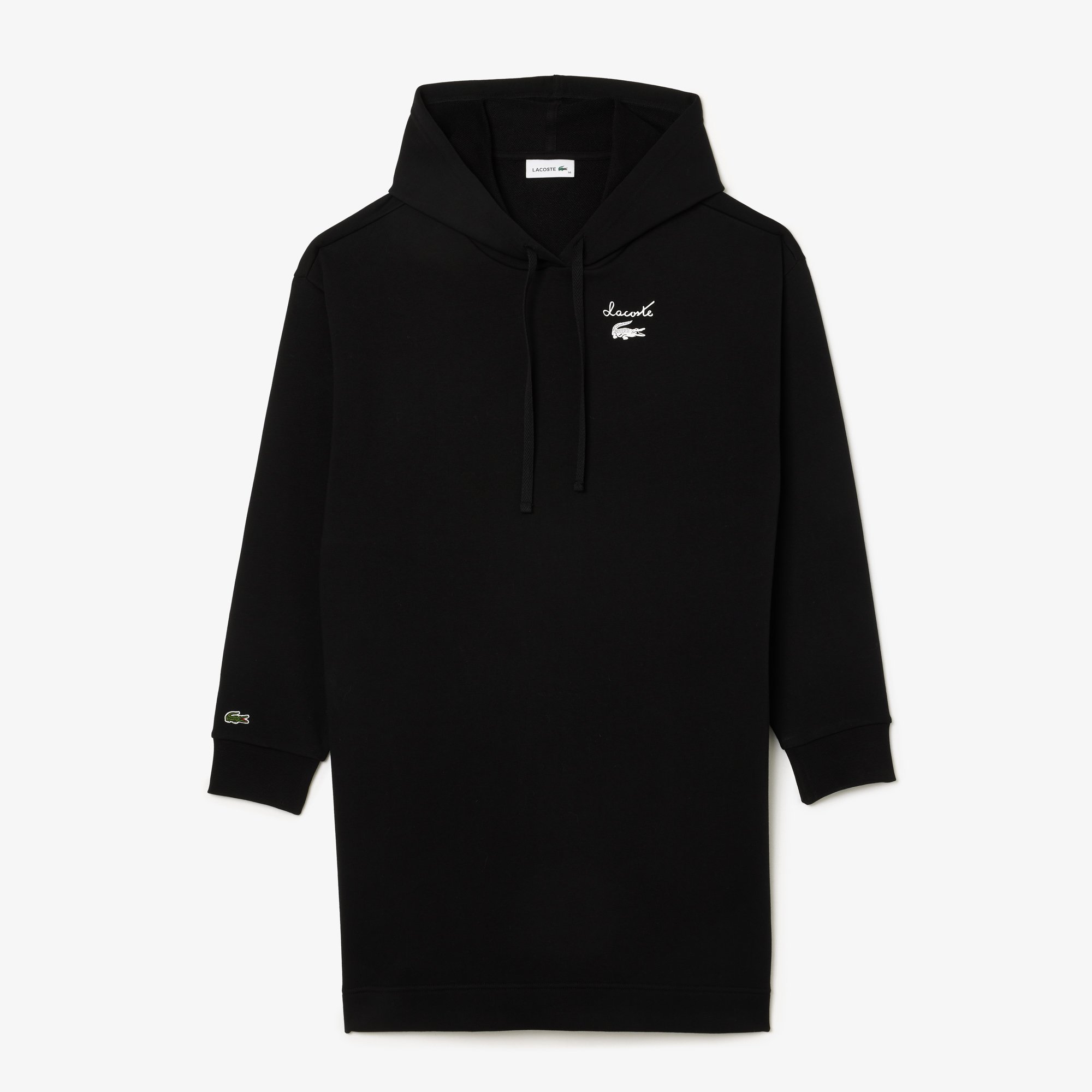 Đầm Thun Lacoste Nữ Oversize Chất Liệu Fleece