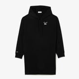 Đầm Thun Lacoste Nữ Oversize Chất Liệu Fleece